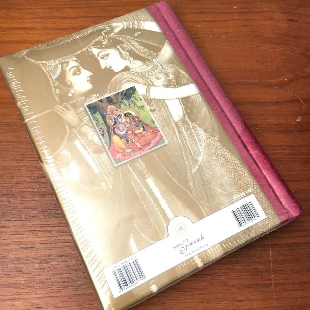 Radha and Krishna Hardcover Journal VTG New Old Stock